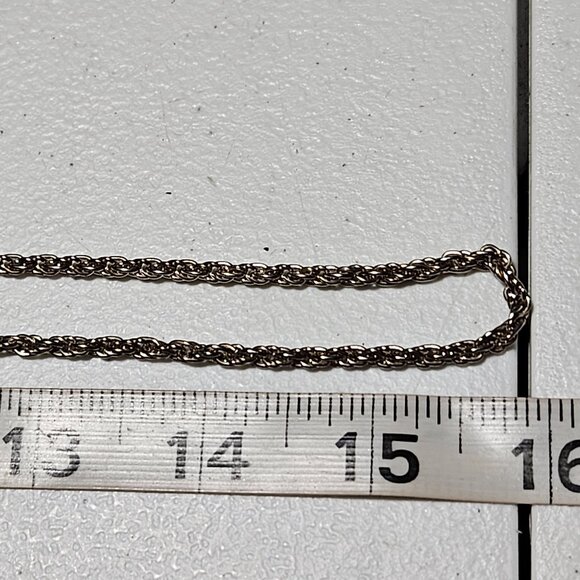 Classic Stainless Steel Rope Chain Necklace Minimalist Fashion Jewelry Women - Picture 6 of 6